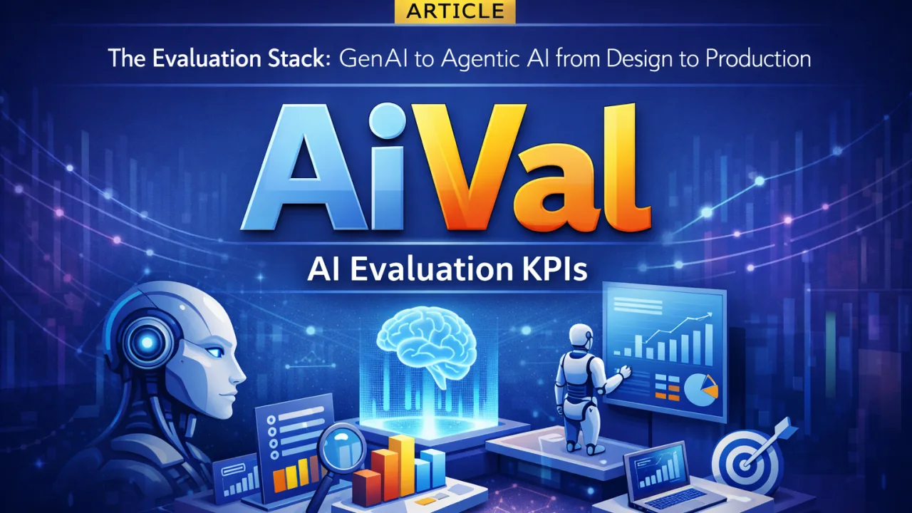 The GenAI & Agentic AI Evaluation Stack: From Design to Deployment